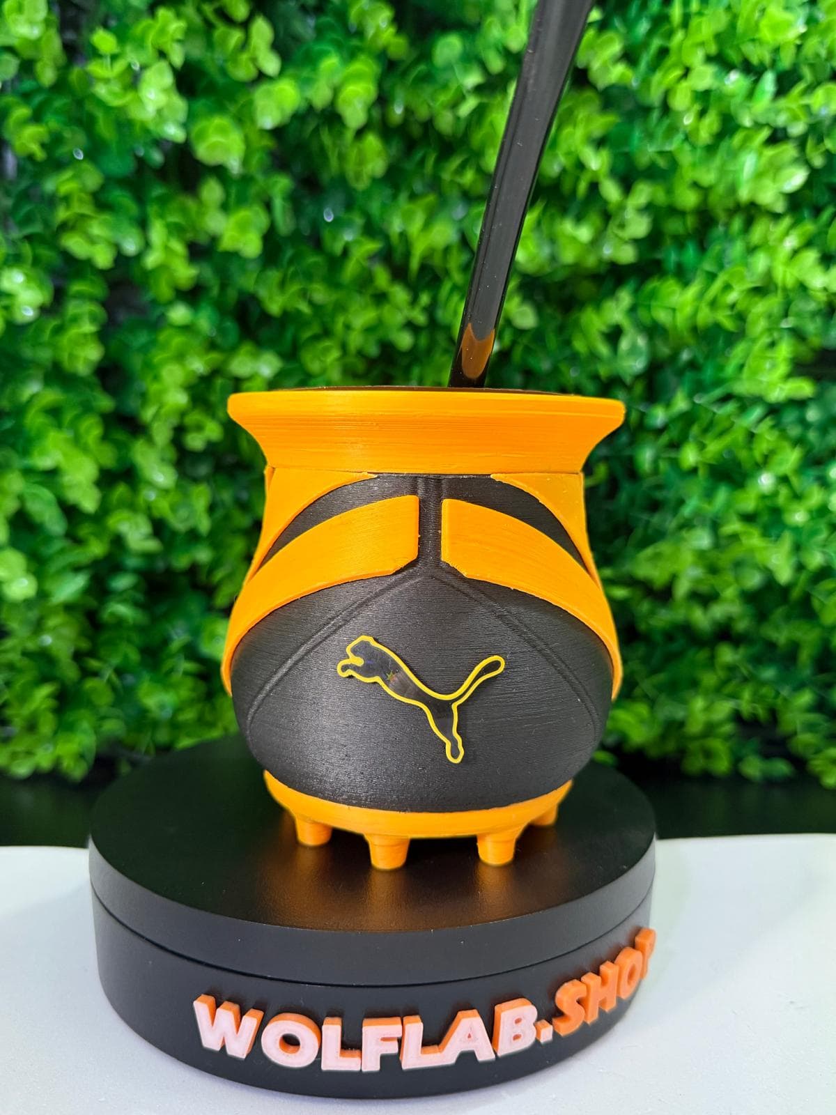 ⚽🖤💛 Mate Botín Peñarol V2 — ¡El manya se lleva hasta en el mate!